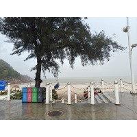 溪涌之行，6月風(fēng)雨擋不住激埃特的熱情